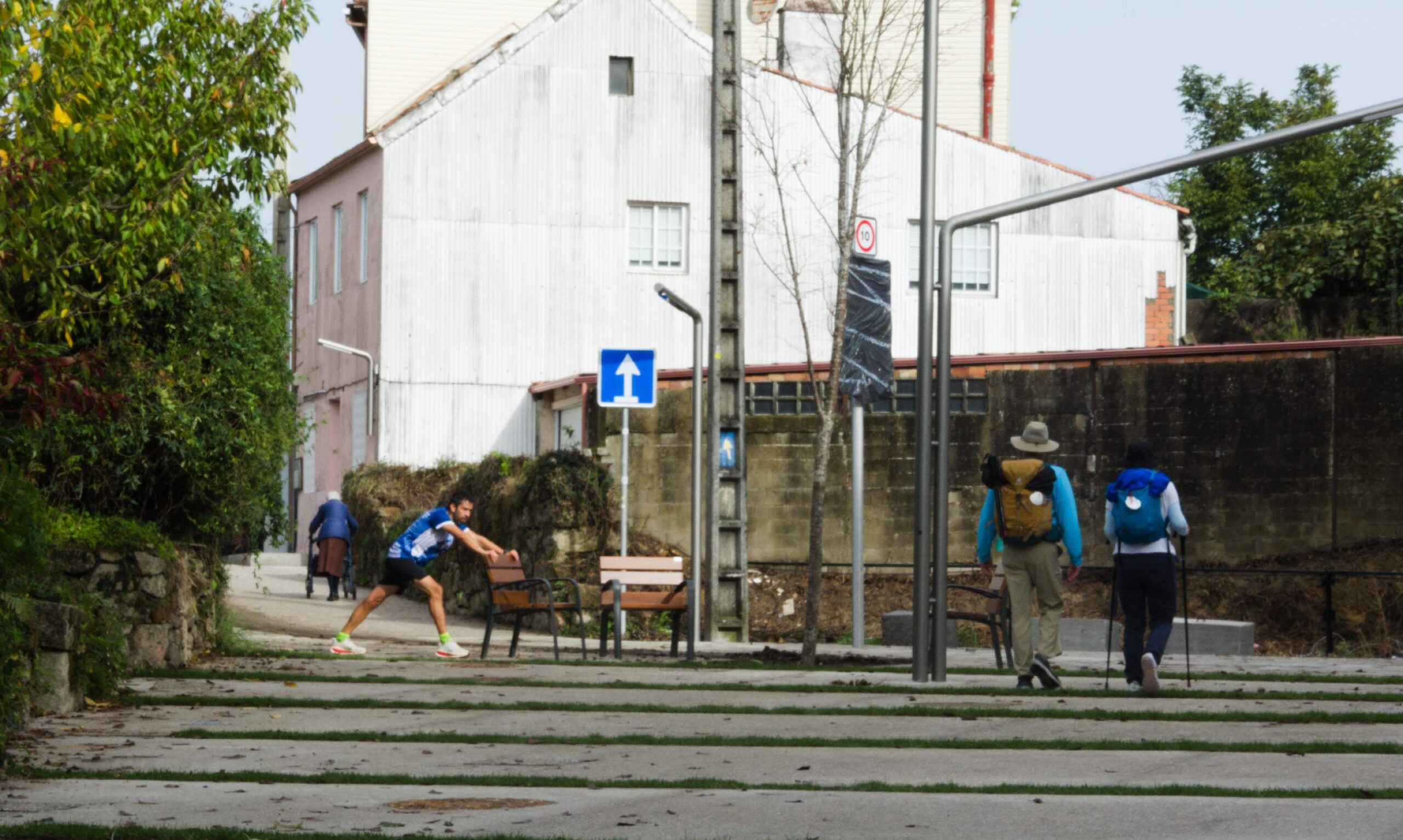 5 peregrinos deportista